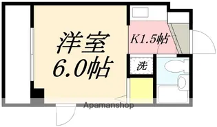 SKY COURT HAKODATE(スカイコート函館)【108号室】の間取り