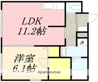 ファミーユ・さくら【1階】の間取り