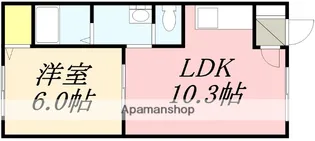 ユニBOX2【302号室】の間取り
