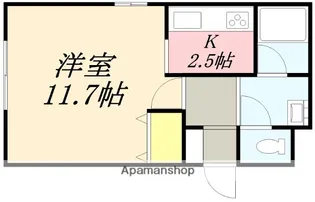 NEO21【401号室】の間取り