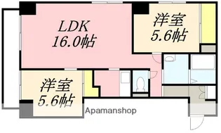 メゾン・ラフォーネ【402号室】の間取り