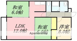 ロクゴーリーブル梁川【503号室】の間取り