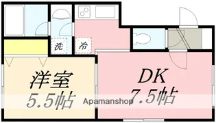 グランデ柳町【101号室】の間取り