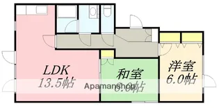 シティプラザ【201号室】の間取り