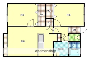 アールズコート【3階】の間取り