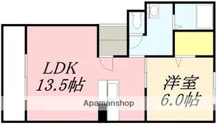 AVANT GARDE Ⅵ(アヴァンギャルドシックス)【102号室】の間取り