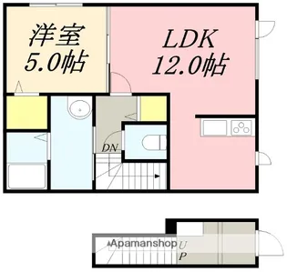 アシルハイム【2階】の間取り