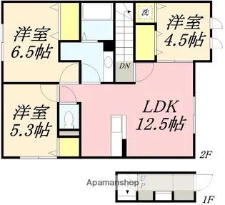 エーデルブルク涼香【2階】の間取り