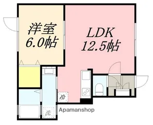 カティサーク【1階】の間取り