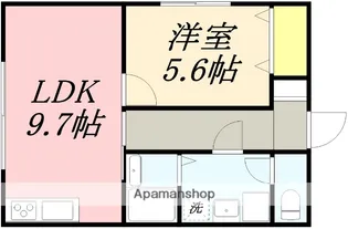 EASTVILLAA棟【2階】の間取り