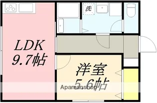 EAST VILLA B棟(イーストヴィラB棟)【103号室】の間取り