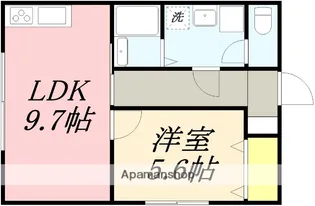 EAST VILLA B棟(イーストヴィラB棟)【201号室】の間取り