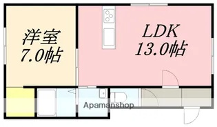 CASAキズナ【202号室】の間取り