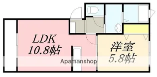 calme カルム【3階】の間取り