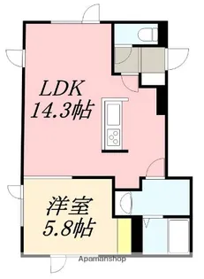 リヒトヌル【1階】の間取り
