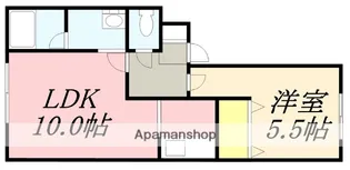 サプリームⅡ【101号室】の間取り