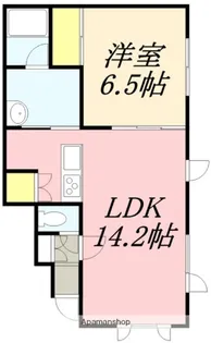CASA KITAMIHARA【B号室】の間取り