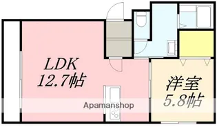 エボルシオン【202号室】の間取り