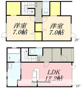 VENTUNO【3号室】の間取り