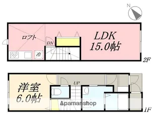 アーキ(ARCHI)【105号室】の間取り