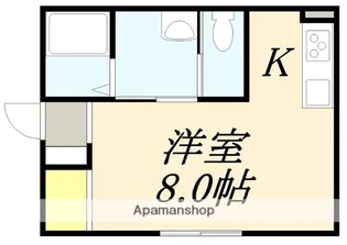 KIKI【205号室】の間取り