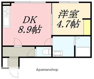 KIKI【203号室】の間取り