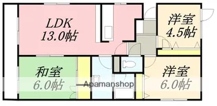 スワームヒル【2F号室】の間取り