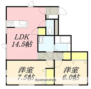 フォレストⅡ【2階】の間取り