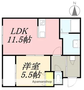 ベリスト(BELLISTO)【3階】の間取り