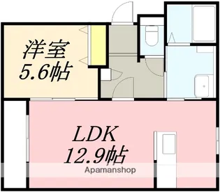 グランツレーベンⅡ【402号室】の間取り