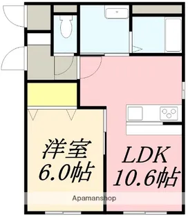 Alivio追分【4階】の間取り
