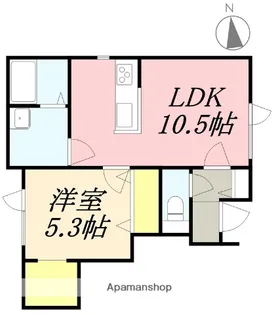 OOKAWA TERRACE【1階】の間取り