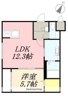 コナ(KONA)【202号室】の間取り