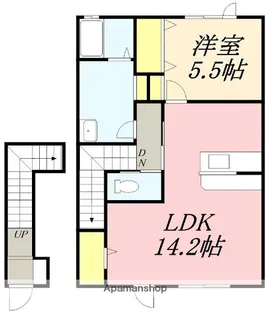 パレスミヤマエ(PALECE MIYAMAE)【202号室】の間取り