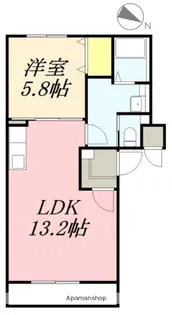 リノ【203号室】の間取り