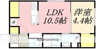 ノルフィーノクルール(NORFINO COULEUR)【1階】の間取り