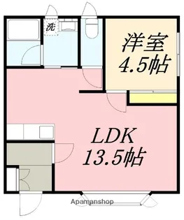 シャトー赤坂Ⅱ【1階】の間取り