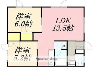 まるみアパートNO5【101号室】の間取り