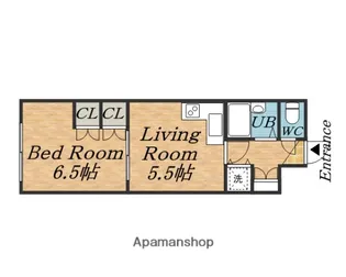 ベルトピア札幌4【306号室】の間取り