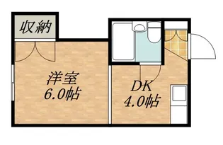 リバーサイド菊水【4階】の間取り