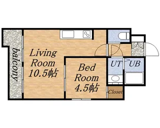 ノール本郷【301号室】の間取り