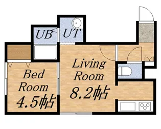 ファルコン17【203号室】の間取り