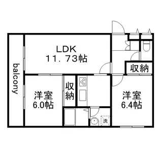 サラベルヴェデーレ【5階】の間取り