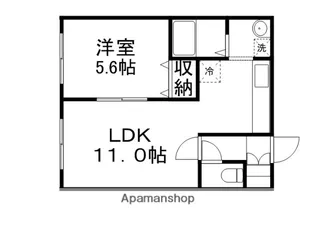 栄通銀座パレス【1階】の間取り