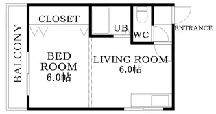 ローレルシャトー【302号室】の間取り