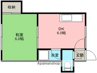 ハイツマドカ【3階】の間取り