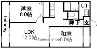 シュープリームコート7【306号室】の間取り