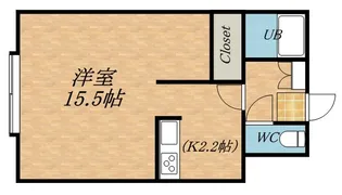 グランデール21【308号室】の間取り