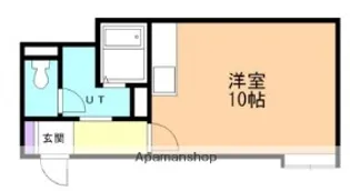 グリュスゴット南郷【2階】の間取り