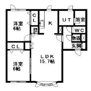 ストリート11【101号室】の間取り